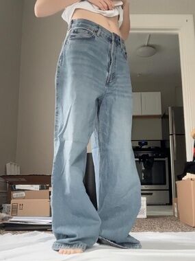 Blue Wide-Leg Jeans COS Women’s S-XS-M